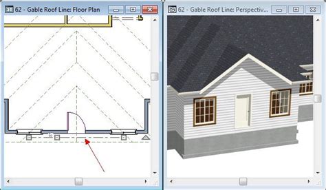 How To Use The Gable Roof Line Tool Chief Architect Software Help