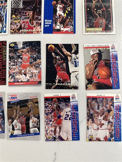 Michael Jordan Lot Of Cards Fleer Upper Deck Skybox Topps