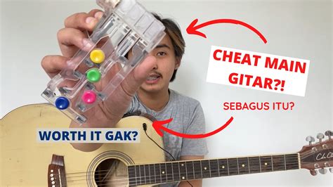 Main Gitar Tapi Ngecheat 1 Tombol 1 Chord Review Alat Bantu Kunci Gitar Guitarbuddy