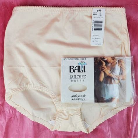 S Bali Panties Satin Brief Shaper Something Else Sissy Xl