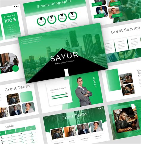 Sayur - Google Slide Presentation Template | Presentation Template 77520