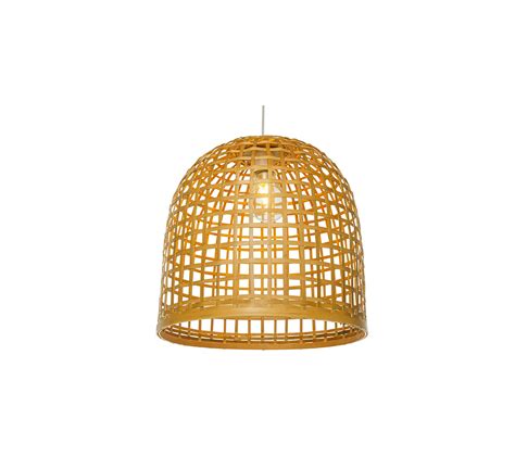 Lampe Suspendue Style Boho Bali En Rotin Naturel Suong Bois Naturel