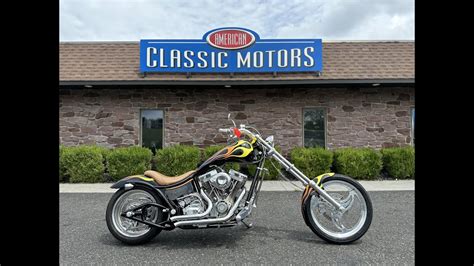 Bourget Bike Works Low Blow Softail Custom Chopper S S Only