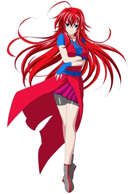 Rias Guerrera Z Redibujada Chica Anime Personajes De Anime