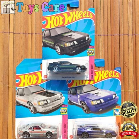 Jual Hotwheels Mustang Svo Ungu First Edition Ford Shelby Gt