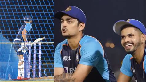 T20 World Cup 2021 Watch Shreyas Iyer And Ishan Kishan Mesmerized By