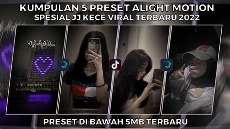 KUMPULAN PRESET ALIGHT MOTION TERKEREN DI BAWAH 5MB YouTube