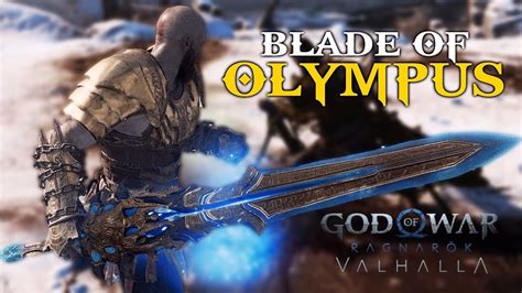 Kratos Gets Blades Of Olympus Again In God Of War Ragnarok VALHALLA