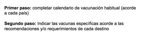 Vacunas Del Viajero [cepem Información Sobre Vacunas ]