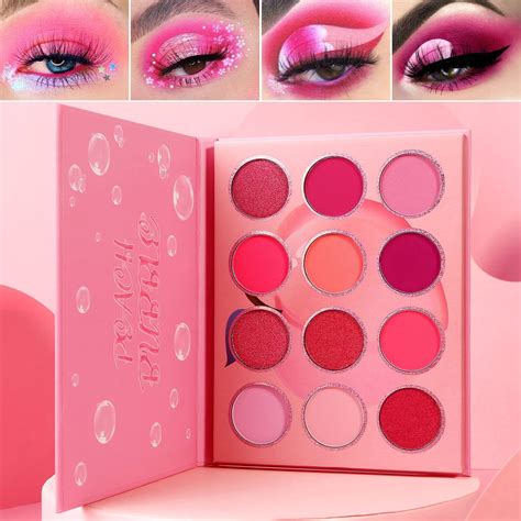 AFFLANO Ombretti Palette Rosa Trucco Eyeshadow Palette Pigmentato