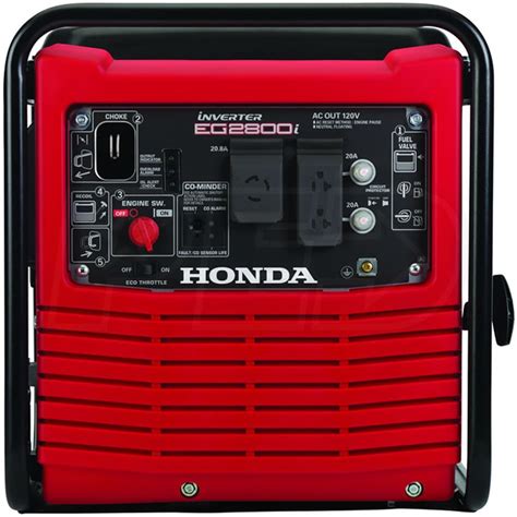 Honda Eg Iag Eg I Watt Open Frame Inverter Generator W Co