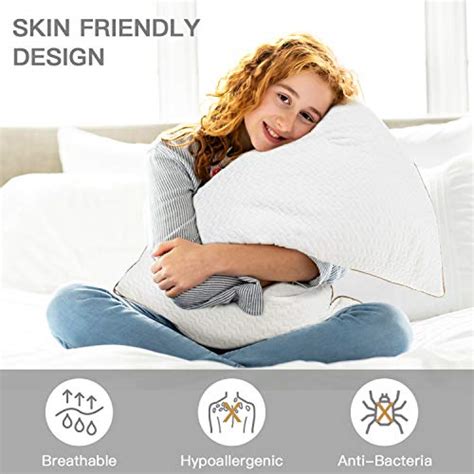 Bedstory Pillows For Sleeping Pack King Size Bed Pillows With Bamboo