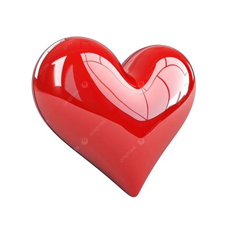 Red 3d Valentines Day Heart Valentines Day 3d Heart Png Transparent