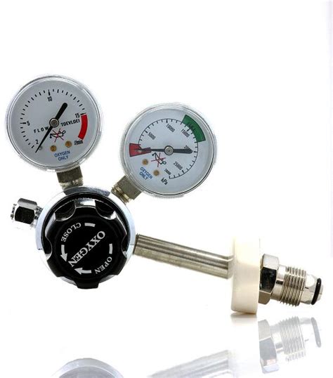 Oxygen Regulator Bullnose Double Gauge Gammer International