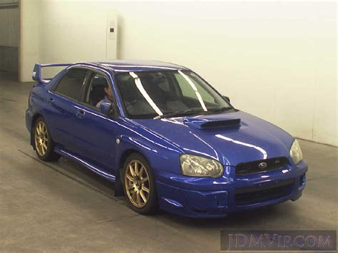 2002 Subaru Impreza Wrxsti Gdb 2024 Uss Tohoku 615851 Japanese