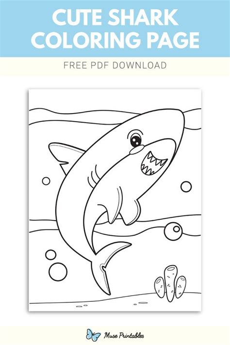 Clark The Shark Coloring Pages - coloring pages