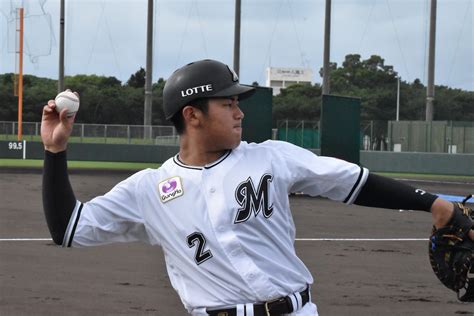 ロッテ・松川虎生が練習試合でソロアーチ！ 145キロ真っ直ぐをバックスクリーンへ運ぶ Baseball King