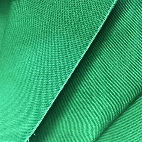 Polyester Cotton Spandex Stretch Fabric 245gsm Industrial Washing