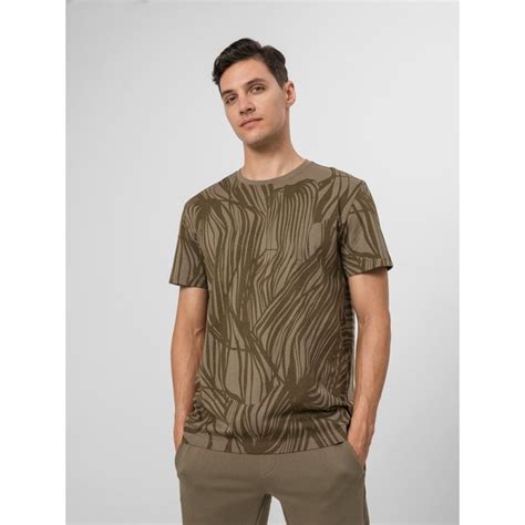 Koszulka M Ska Aw Ttshm Outhorn Khaki Sport Shop Pl