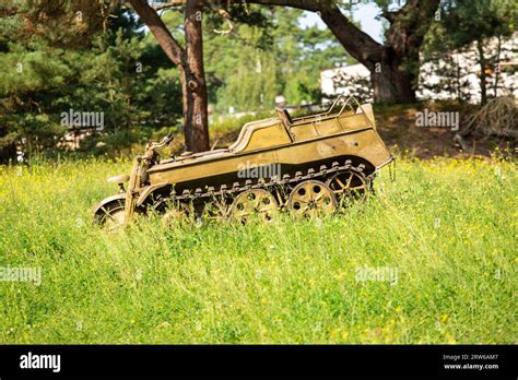 World War Ii Motorcycles German Light Half Track Tractor Sdkfz Nsu