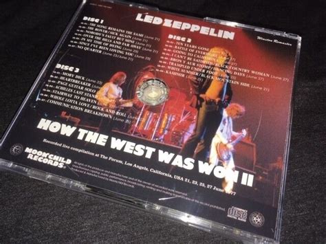 Led Zeppelin How The West Was Won II Los Angels California USA