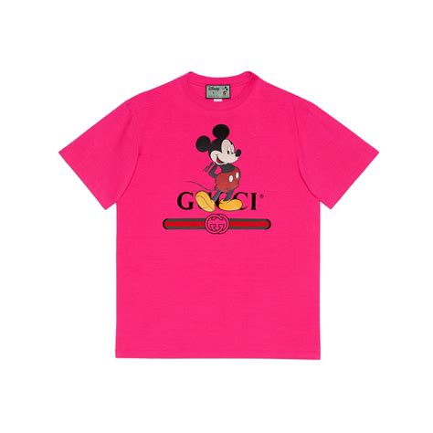 Gucci Cotton Disney X Oversize T Shirt In Pink For Men Lyst Canada