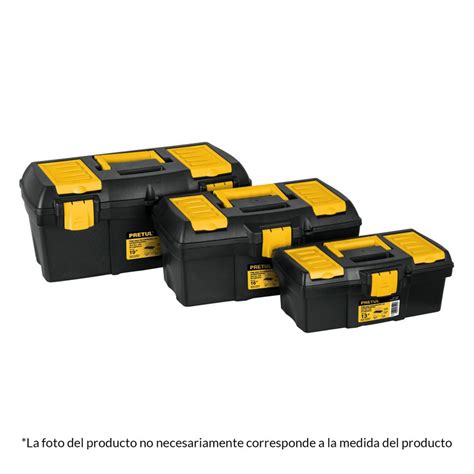 Caja De Herramientas Con Compartimientos Pretul Mod Chp Cp