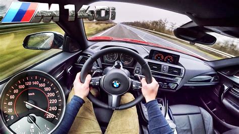 BMW M140i ACCELERATION TOP SPEED POV Autobahn Test Drive By AutoTopNL