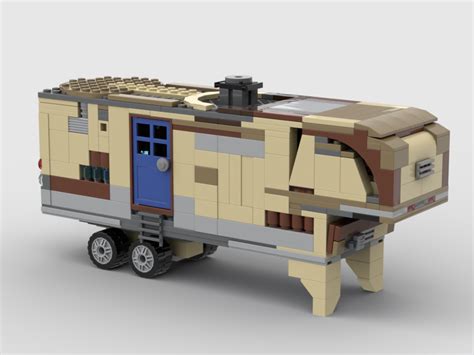 Lego Moc 5th Wheel Rv 75326 X 2 By Brickfever Rebrickable Build