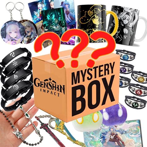 Caja Misteriosa Genshin Impact Mystery Box Regalo Videojuego Env O Gratis