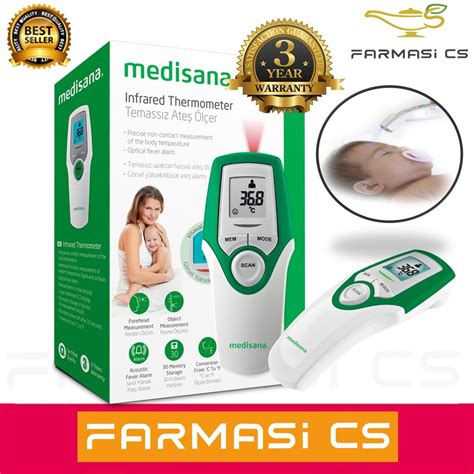 Medisana Non Contact Infrared Thermometer FTE Contact Free Body