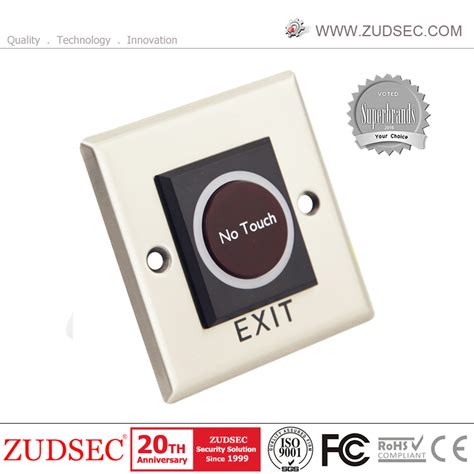 Stainless Steel Panel No Touch Infrared Sensor Door Release Exit Button