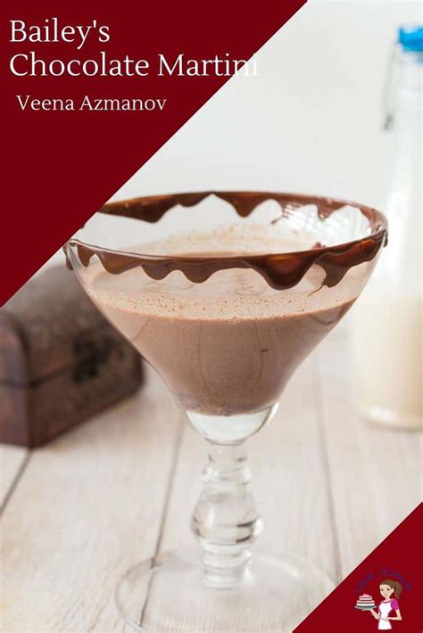 Baileys Chocolate Martini - Veena Azmanov