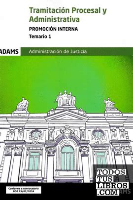 Temario Tramitaci N Procesal Y Administrativa Promoci N Interna De