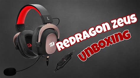 Redragon Zeus H510 El Mejor Headset Gaming Calidad Precio 2020 Test Mic And Review And Unboxing