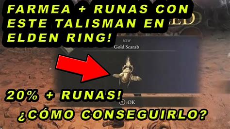 ELDEN RING AUMENTA EL FARMEO DE RUNAS CON ESTE TALISMAN Mejores