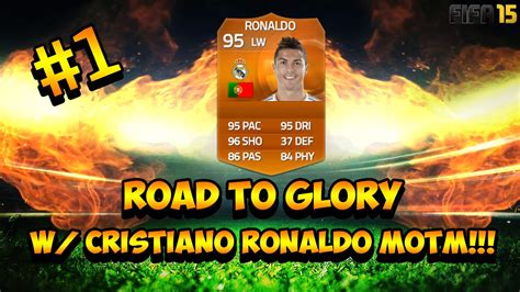 Road To Glory W Cristiano Ronaldo Motm 1 Youtube