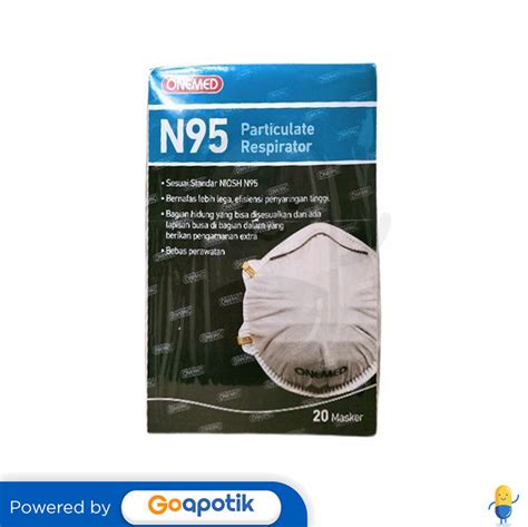 Onemed N Particulate Respirator Box Pcs Kegunaan Efek Samping