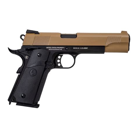 CYBERGUN Cybergun COLT 1911 COMBAT GAZ Pistolet Black Tan Private