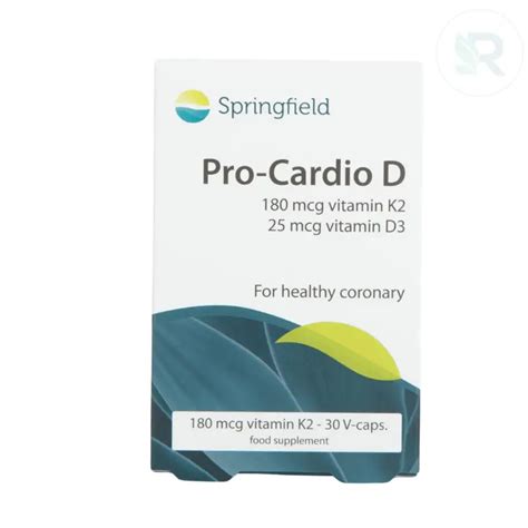 Pro Cardio D 30 K2 D3 30 Capsules Rafacare