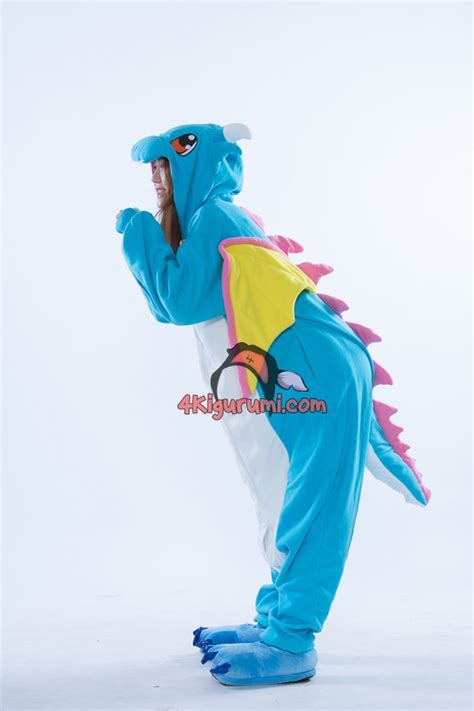 Blue Dragon Kigurumi Halloween Onesies