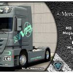 MB Actros MP3 MULTICOLOR SkinPack V1 0 ETS2 ETS2 ATS Mod