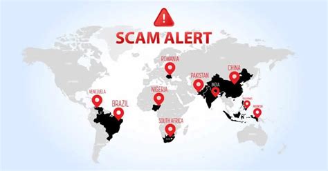 Scams Trending Threats Per Country