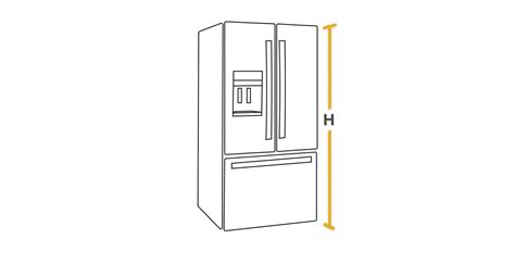 Refrigerator Sizes How To Measure Fridge Dimensions Whirlpool