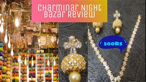 Charminar Special Ramzan Night Bazar Hyderabad Shopping Charminar