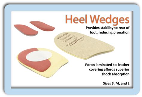 Heel Wedges Orthotic Shop