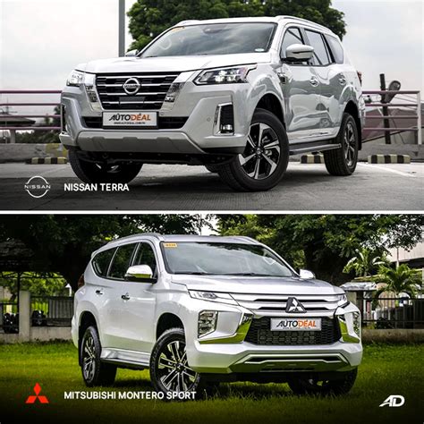 Head To Head Nissan Terra Vs Mitsubishi Montero Sport Autodeal