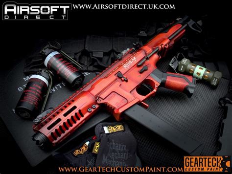 Custom Painted Airsoft Guns