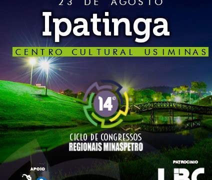 Últimos ingressos promocionais para o Congresso do Vale do Aço Não