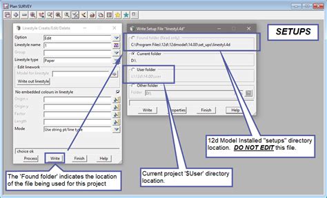 Configure 12d Model – Overview – 12D Wiki